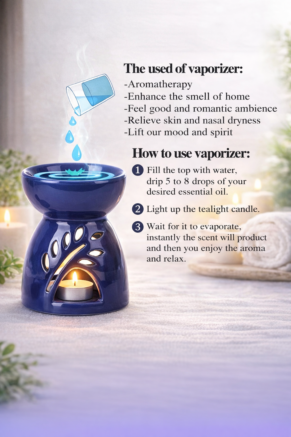 Artisan Ceramic Scent Burner