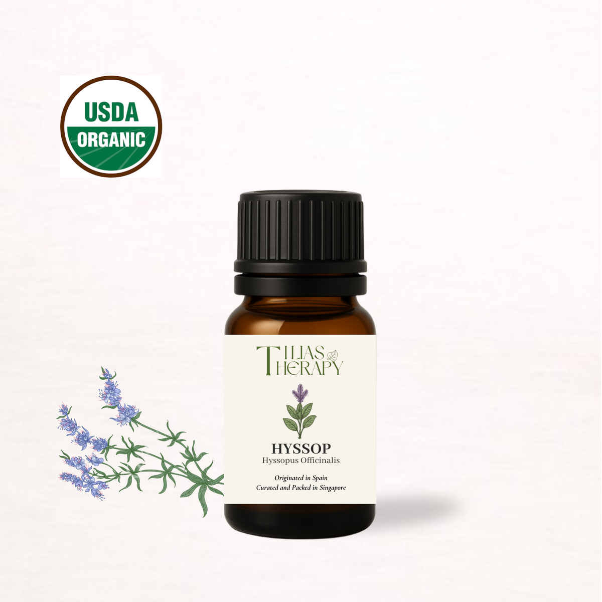 Organic Hyssop Essential Oil