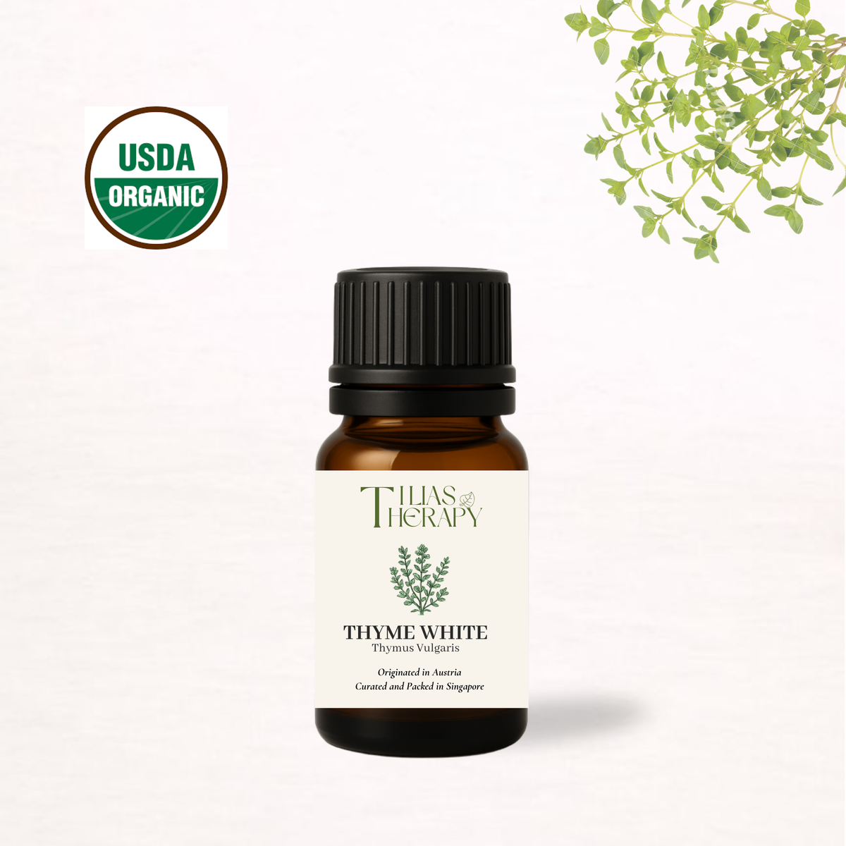 Organic Thyme White Essential Oil