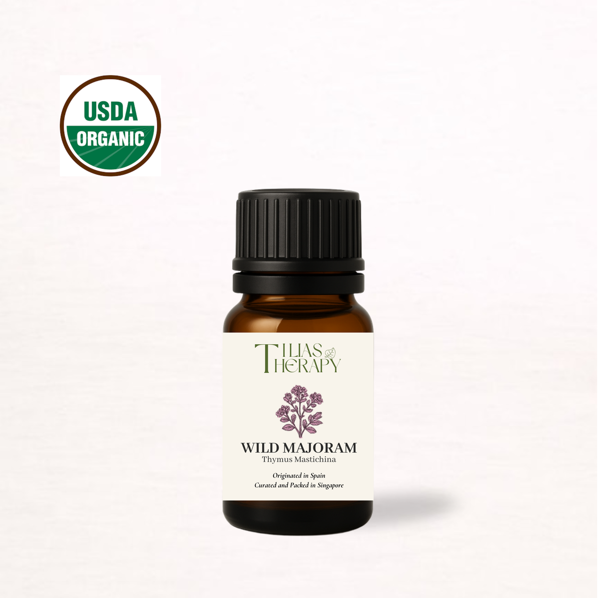 Organic Wild Majoram Essential Oil