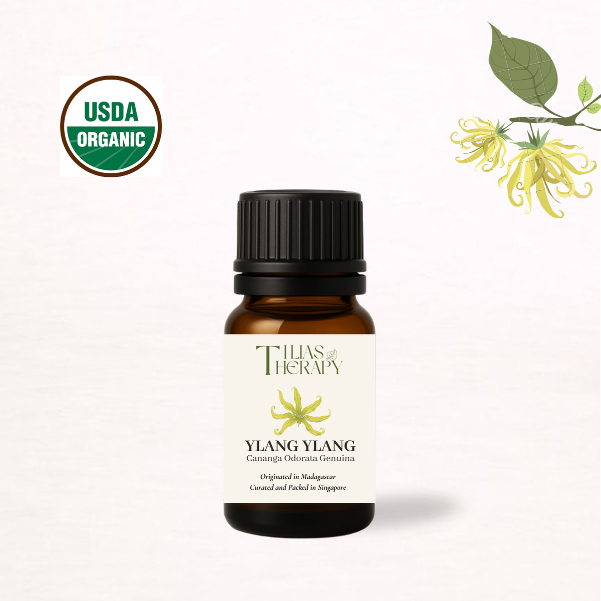 Organic Ylang Ylang Essential Oil